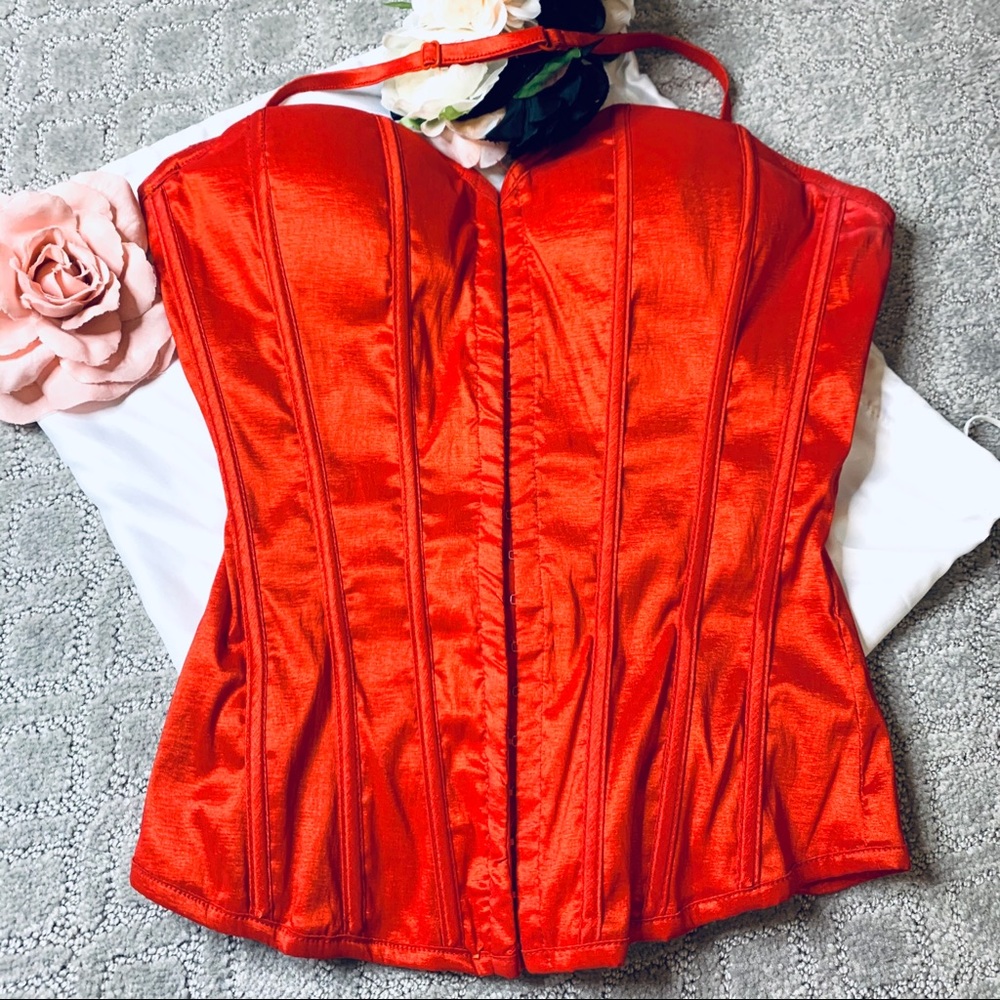 Corset Bustier Padded Crop Top